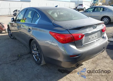 2015 Infiniti Q50 from USA, damaged, VIN JN1BV7AP5FM355930